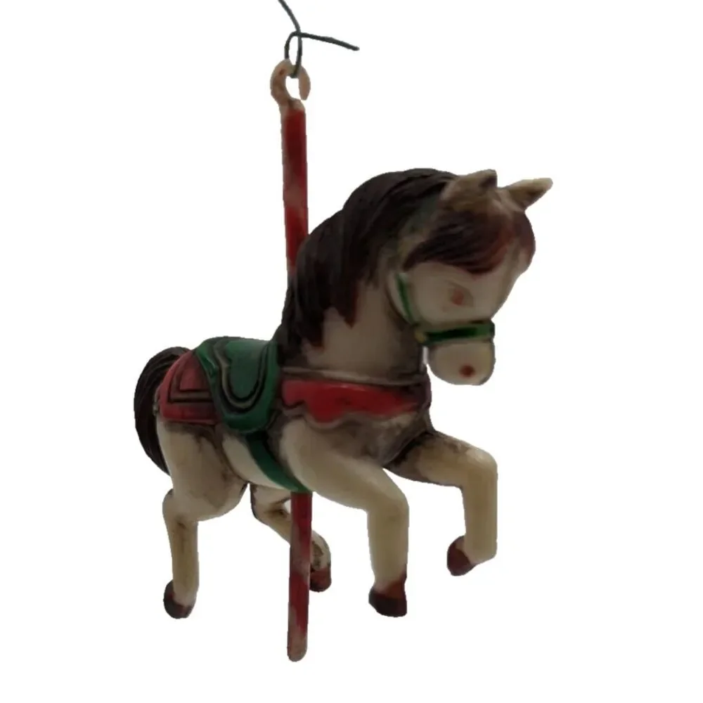 Vintage Horse Carousel‎ Ornament